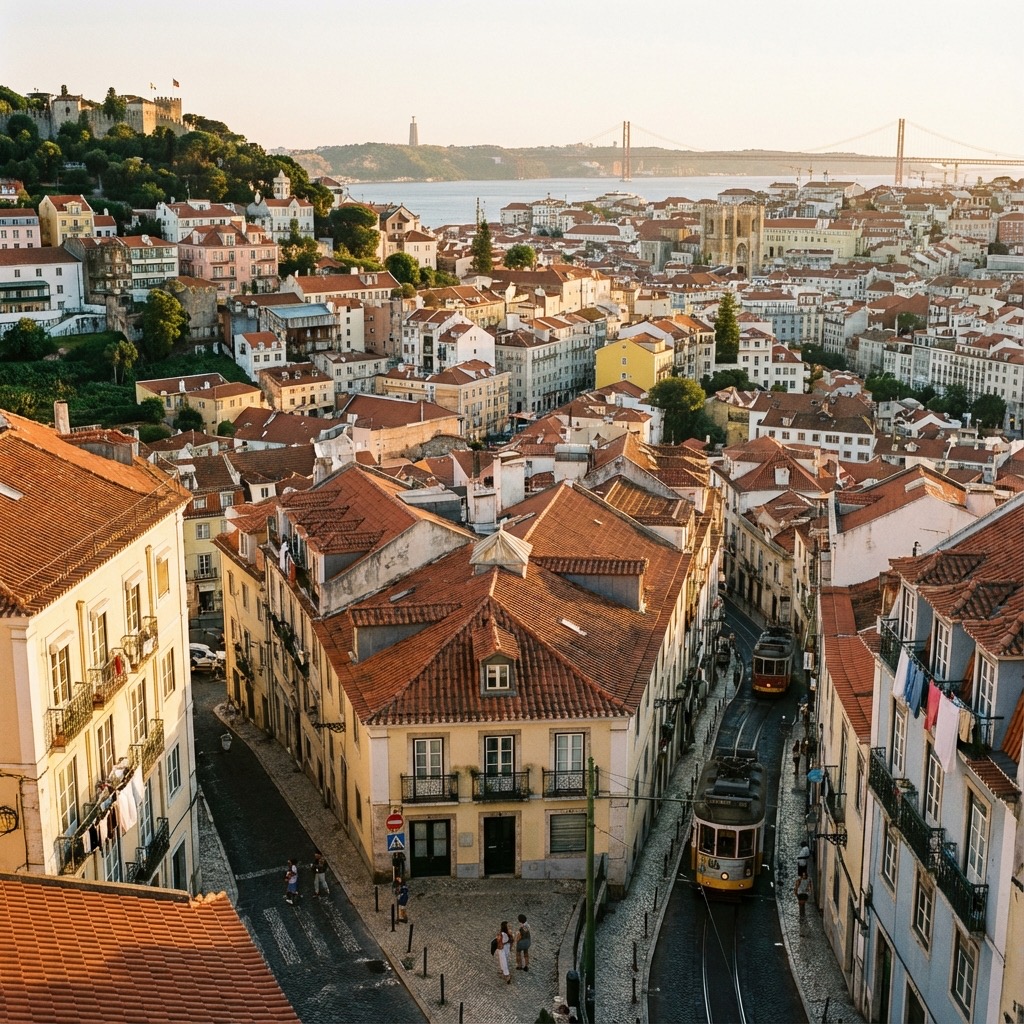 Panorama de Lisbonne