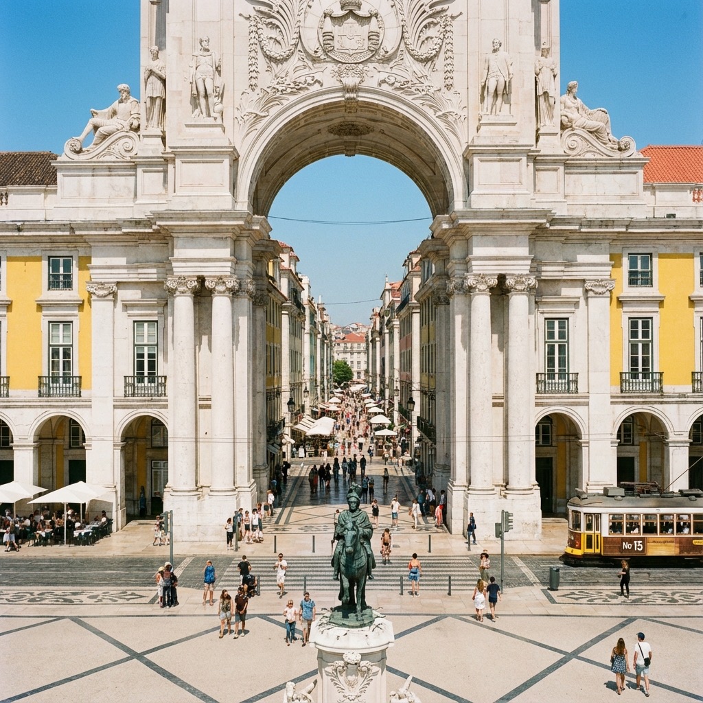 Arc de triomphe de la Rua Augusta