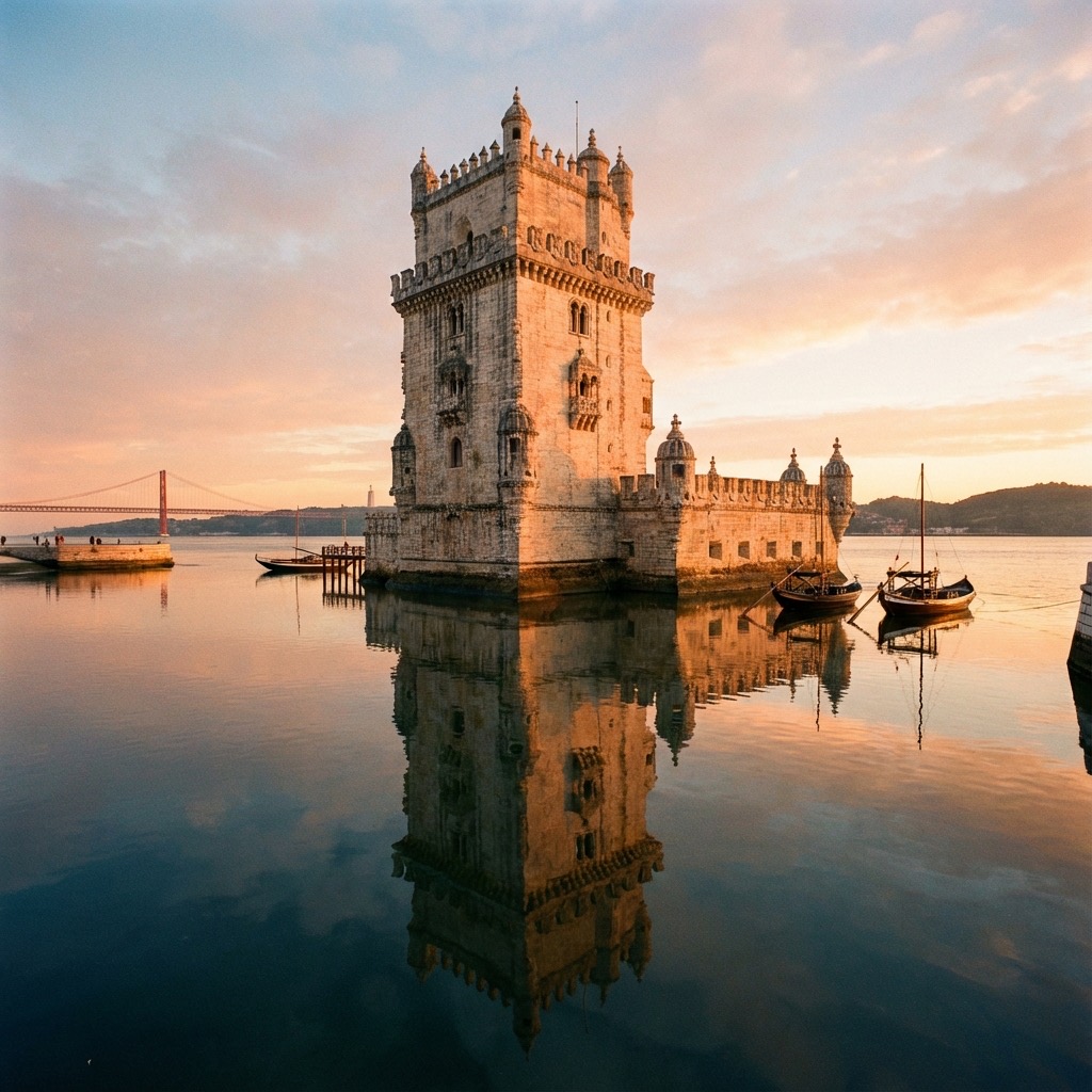 Tour de Belém au bord du Tage